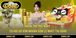 Hoàn Trả Mỗi Ngày – Cơ Hội Gỡ Vốn Nhanh Gọn Lẹ Nhất Tại GO88