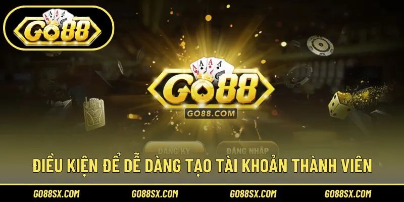 Những quy định nên ghi nhớ khi đăng ký GO88