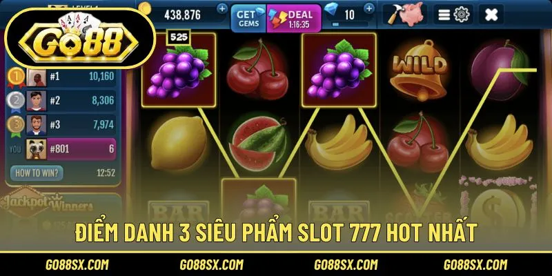 3 Game quay hũ 777 đáng để trải nghiệm